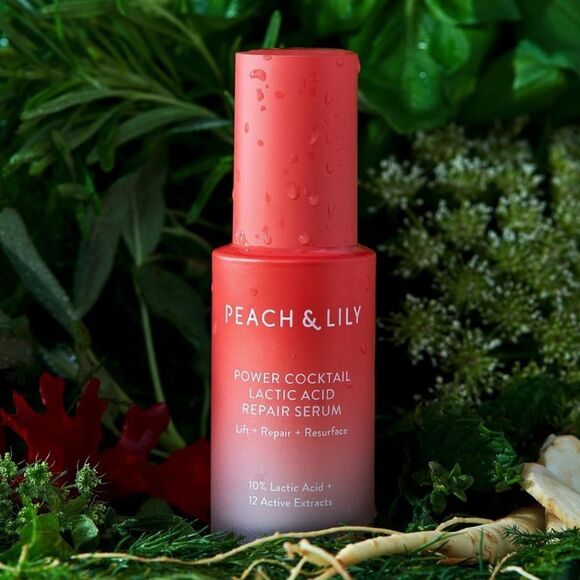 LAST 1! Peach & Lily Power Cocktail Lactic Acid Repair Serum 🪞 NEW - Picture 3 of 10
